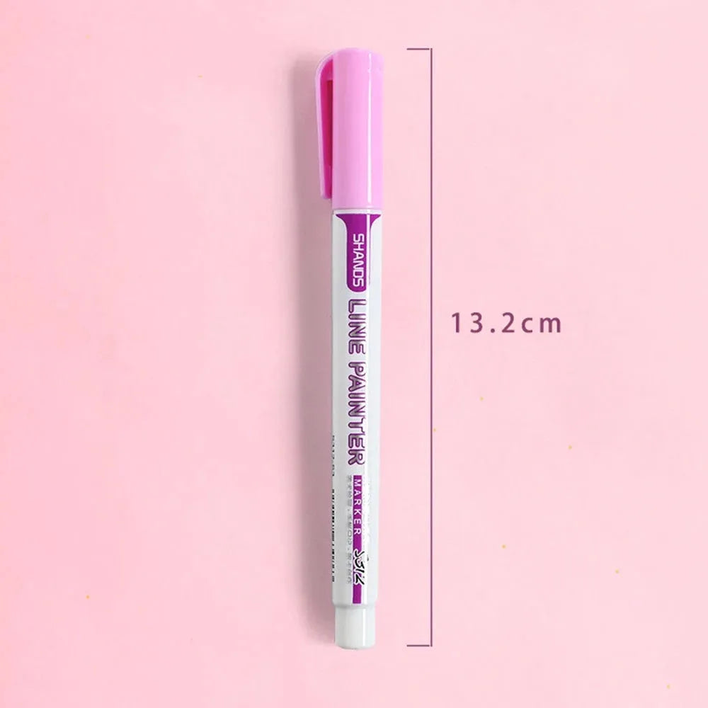 Flash Color acrylic paint marker set showing fine tip markers in multiple colours for crafts and sign making