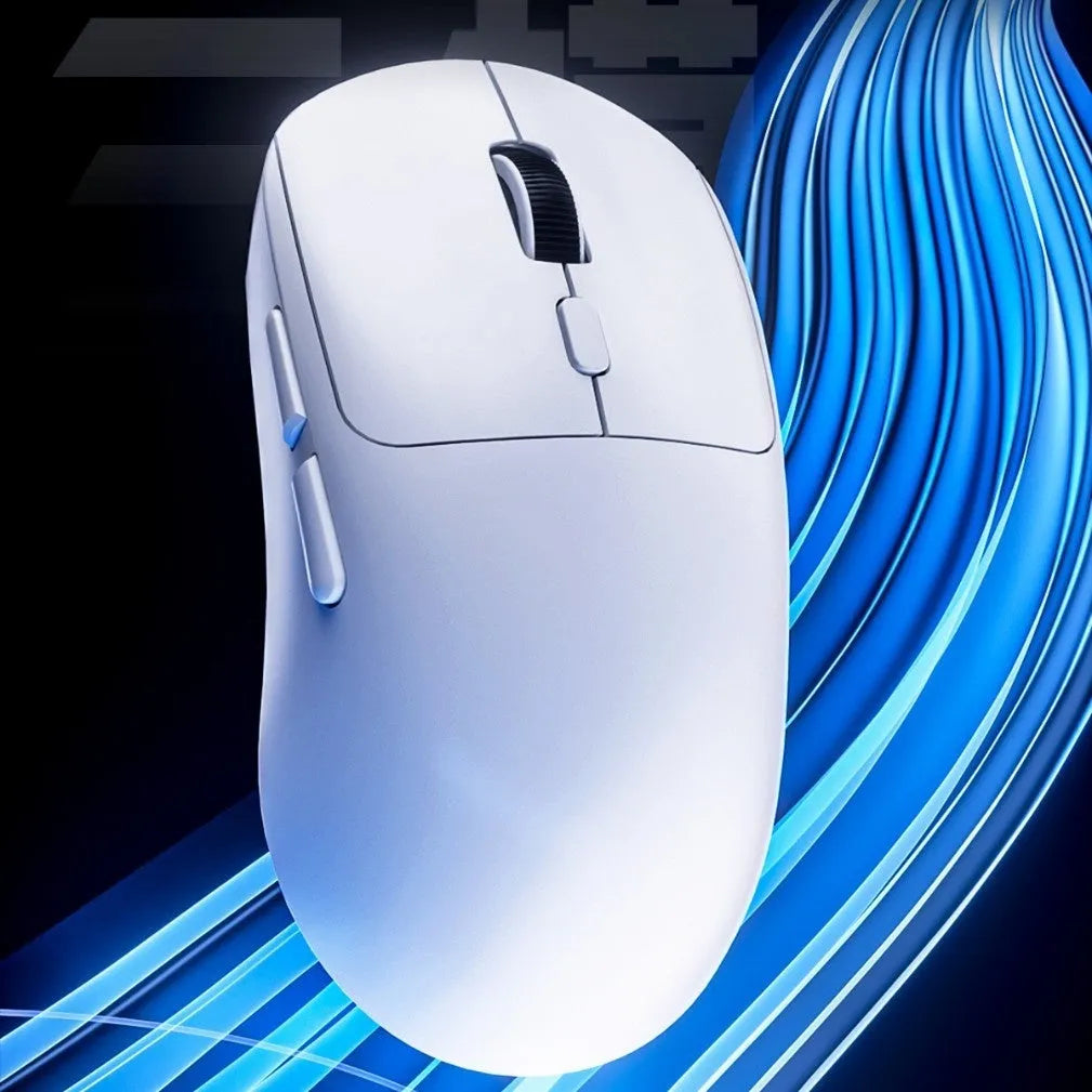 Three-mode wireless Bluetooth mouse with wired 2.4G optical USB, compact 11.5 x 5.5 x 4 cm, available in multiple colours