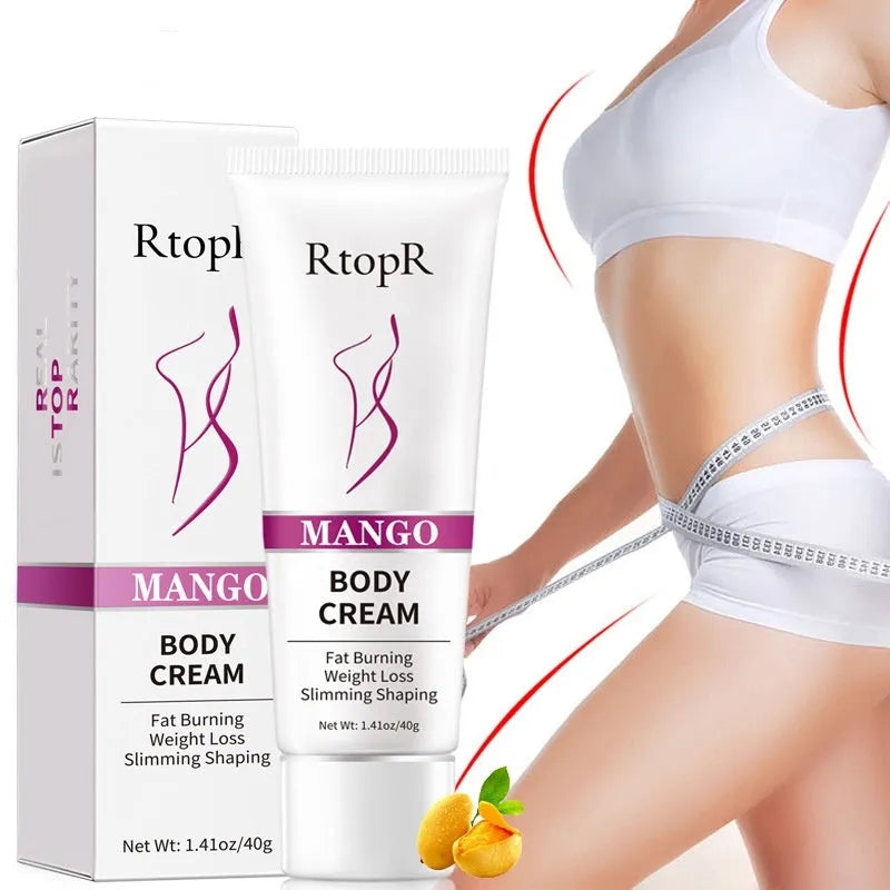 RtopR Mango Slimming Cream 40g white packaging for ladies universal skin type