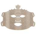 Wireless portable LED silicone face mask device with 7-colour crown lighting, 500mAh battery, in Black, Green or Brown