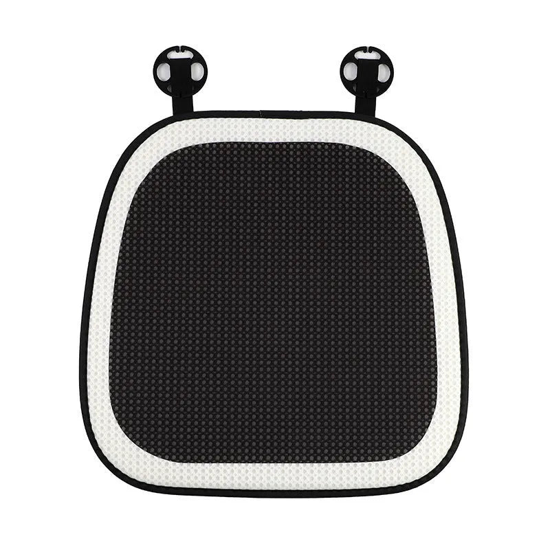 Plaid automotive headrest neck pillow with Pp cotton filling for car seat comfort