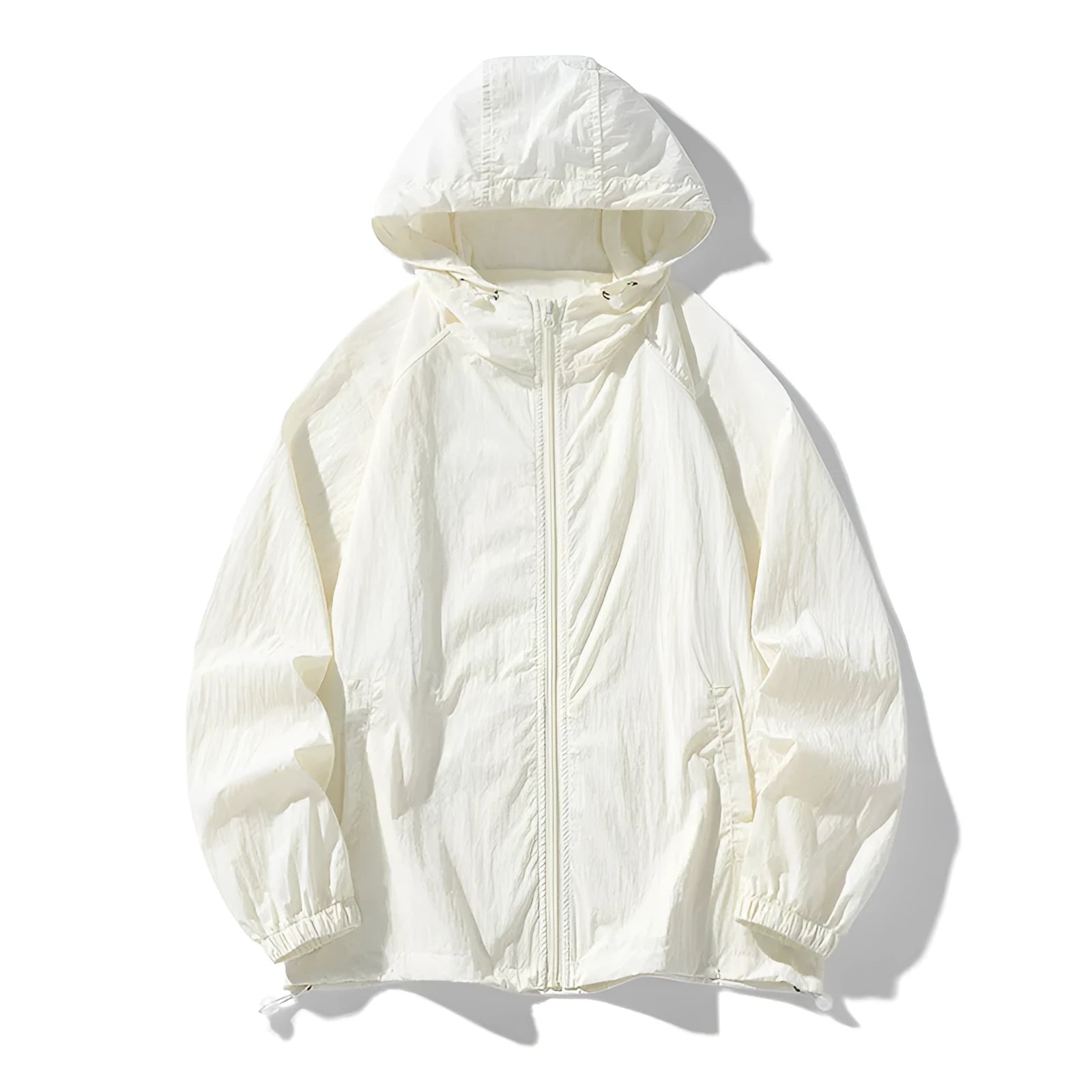 Outdoor sports coat jacket in nylon blend fabric available in multiple colours including beige, black, gray, navy blue, pink, purple, and wine red