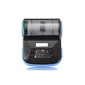 Thermal Bluetooth handheld bill printer with 80mm paper roll and blue light on top