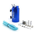 Oil catch tank for car modification in choice of colours and round or square shapes
