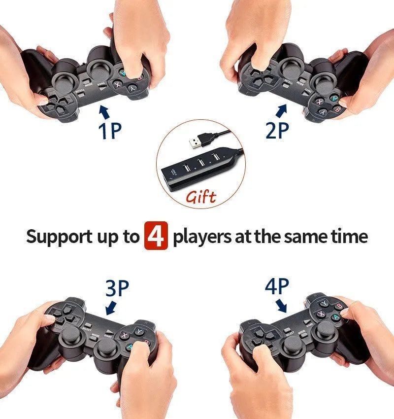 USB wired game controller for Super ConsoleX with SNES-style design and AC original wired handle option