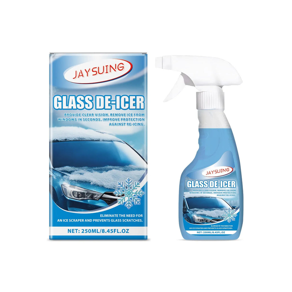 250ml windshield deicer car window ice melting spray with water and penetrant formula, 8.6 x 16.4cm
