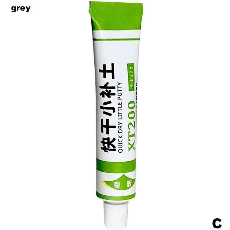 Quick-drying putty touch-up paint in black, white, gray, red, and clay yellow for car scratch repair