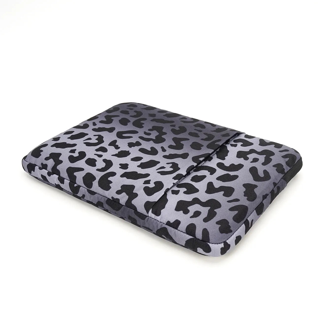 Leopard print laptop sleeve for 13-16 inch computers with anti-shock protection
