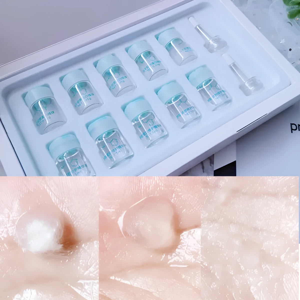 Collagen Yarn Silk Ball Box facial essence with 5 pairs of collagen silk balls, standard specification, universal skin type