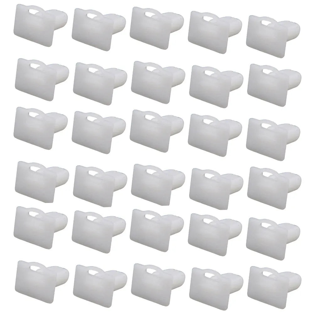 Automobile plastic glue nails and buckles, PA66 trim clips for car interior panels in 60 piece pack