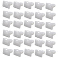 Automobile plastic glue nails and buckles, PA66 trim clips for car interior panels in 60 piece pack