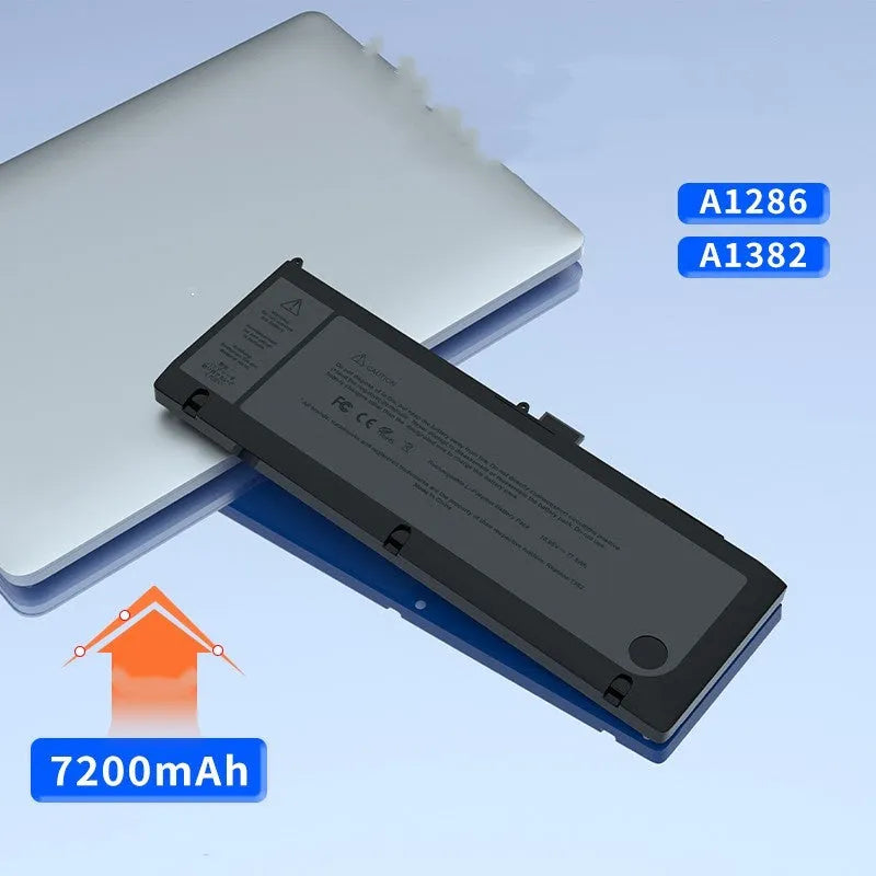 MacBook Pro internal battery with 7200mAh capacity for A1286 A1382 A1321 models