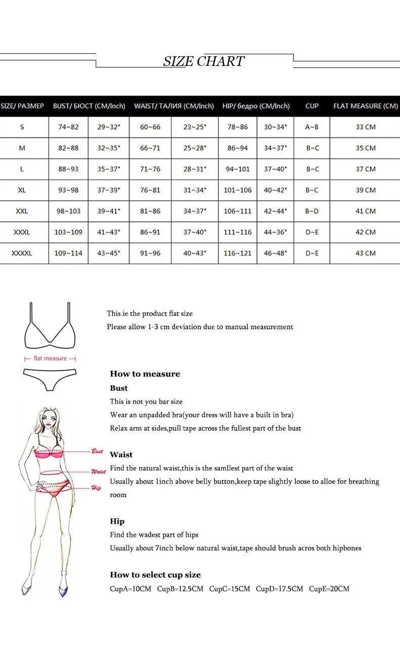 Creamy White three-piece backless push-up bikini set with matching skirt on a mannequin.