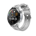 GS3 Max Smart Watch in Black or Silver with 1.35-inch screen on silicone strap