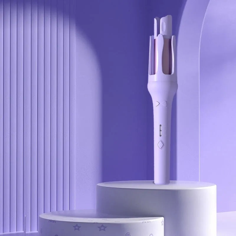 Automatic hair curler with 32mm barrel in multiple colour options including white and Chigo variants