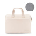 PU leather laptop bag for MacBook Pro with soft handle and zipper, 15.6 inch or 13.3-14 inch