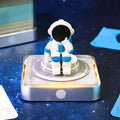 Creative 3D sticky notes 2026 paper carving calendar Space Walker Chinese classical style on desk