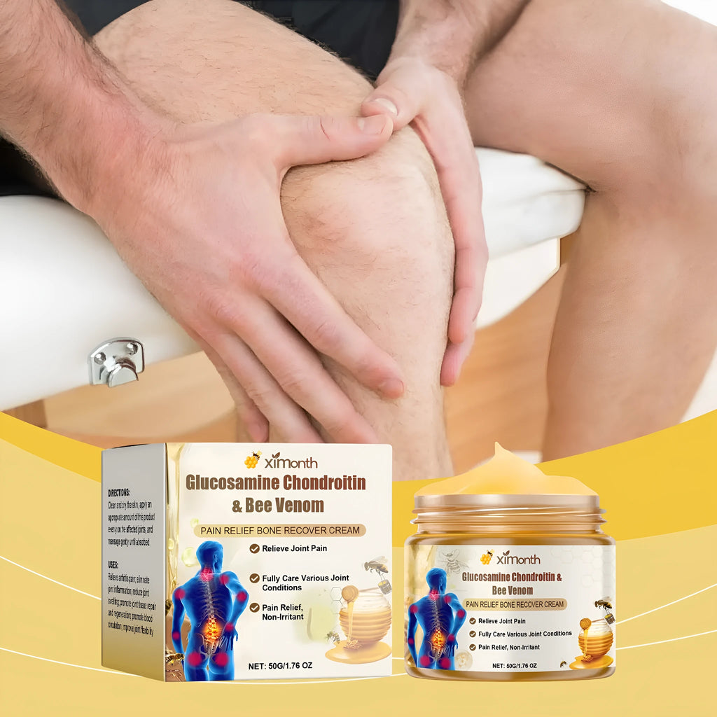 50g tube of Joint Neck Cream with bee venom and chondroitin ingredients.