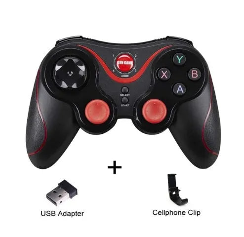 Upgraded X3 model Bluetooth wireless game controller for Android mobile phones.