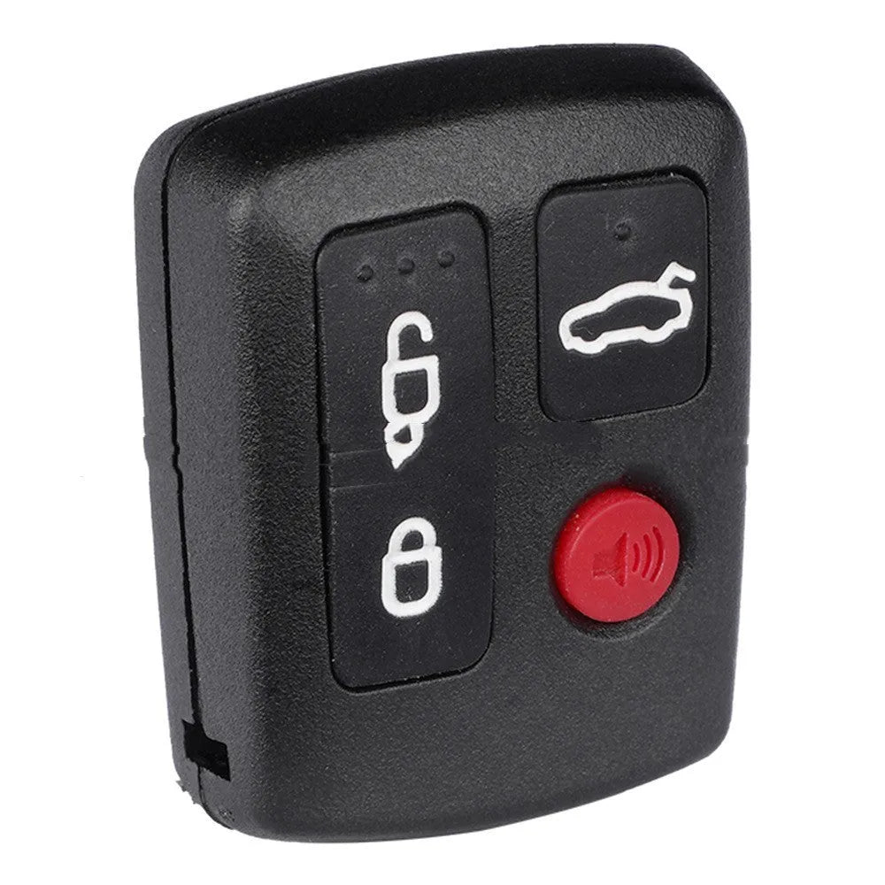 Ford car remote key replacement shell in ABS plastic, showing 2+1 and 3+1 key button options.