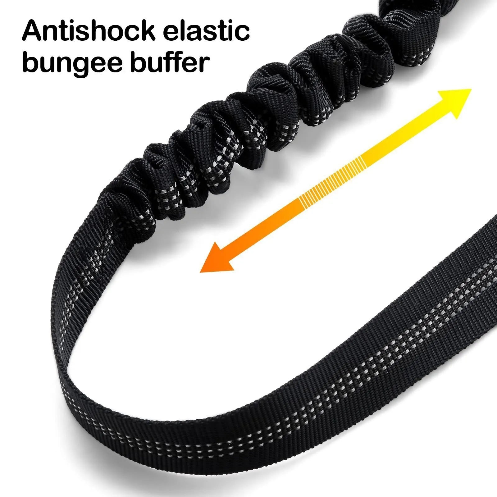 Nylon dog leash with metal buckle in multiple colour options including Army Green and Rose Red