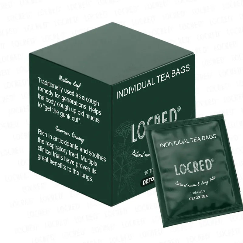 Box of 15 sugar-free hairy flower tea bags for household herbal beverage preparation