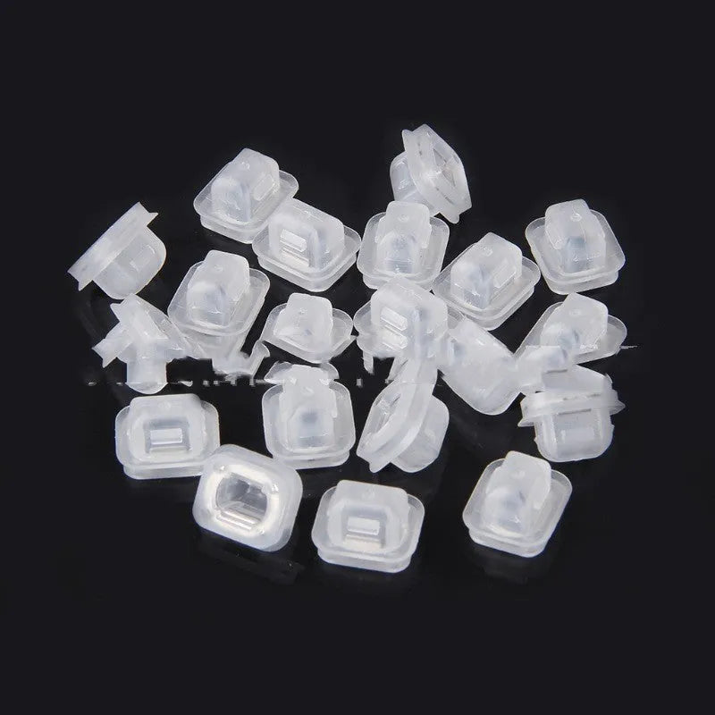 BMW E39 E38 interior seat buckle plastic fasteners 100-pack with peach wood colour option