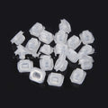 BMW E39 E38 interior seat buckle plastic fasteners 100-pack with peach wood colour option