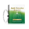 Women's adjustable synthetic turquoise smoke prevention bracelet with minimalist modern design