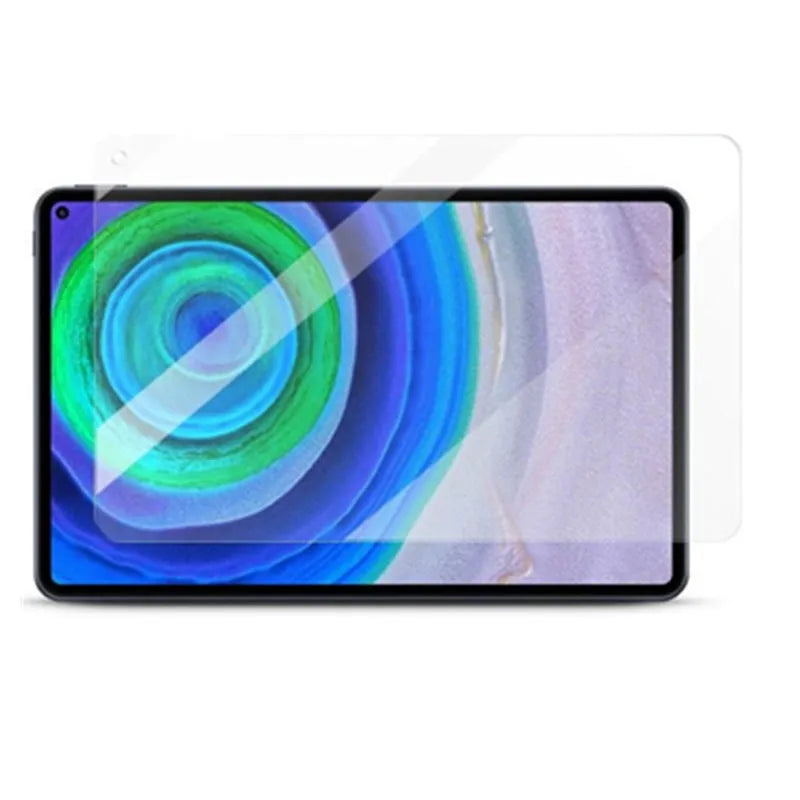 Huawei MatePad tempered glass screen protector for Pro and standard models.