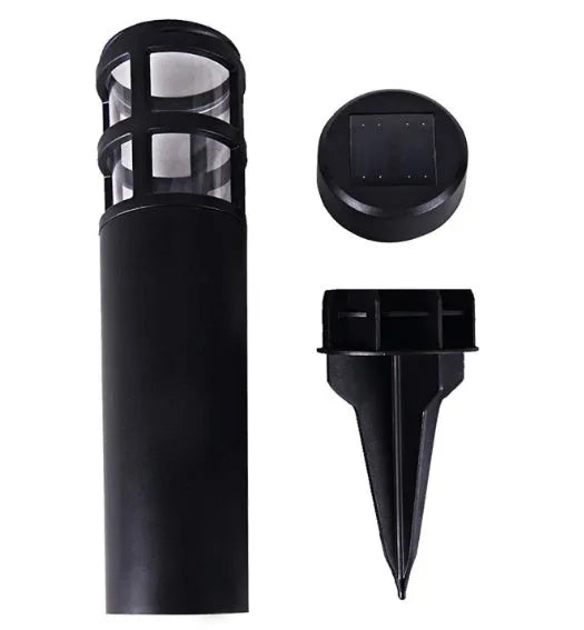 Solar garden lamp LED downlight 7.2 x 39.5cm outdoor lawn light with ground stake