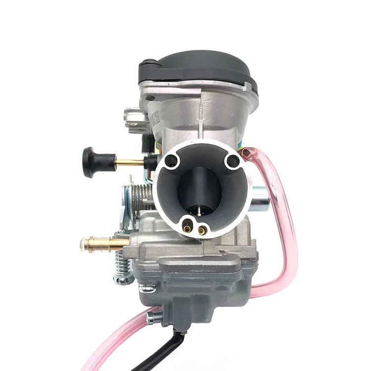 Motorcycle carburetor for Wang Diaobao HJ125K-2, GX125, and GS125 models with manual wire pull damper.
