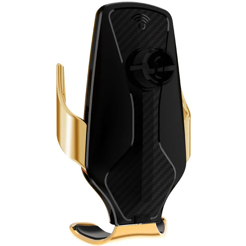 Magic Clip R3 car phone holder mounted on vehicle air vent with smartphone secured