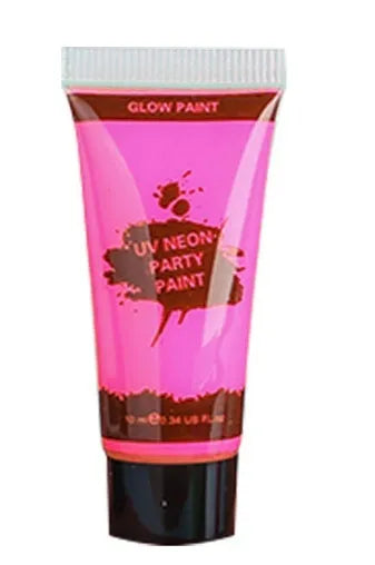 25ml tube of neon face and body paint in safe non-toxic formula