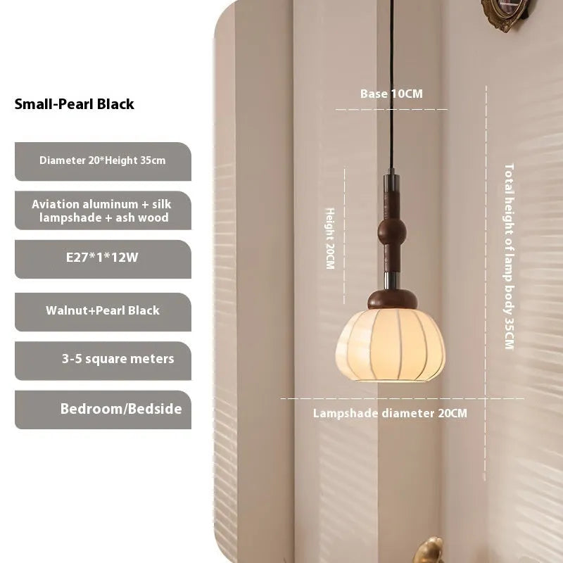 French style retro wrought iron bedside table lamp in natural colour copper for home use