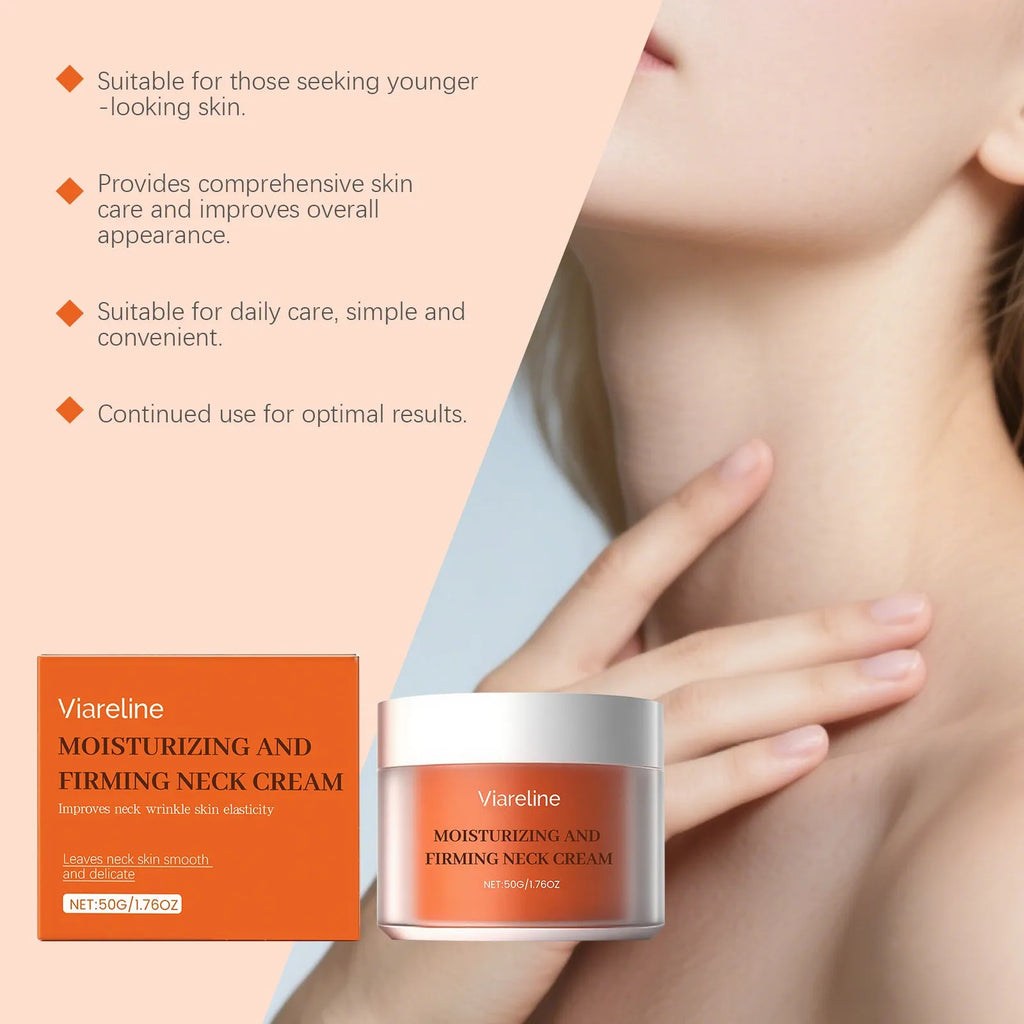Daily Neck Contour Moisturising Care Cream 50g jar for neck skin hydration