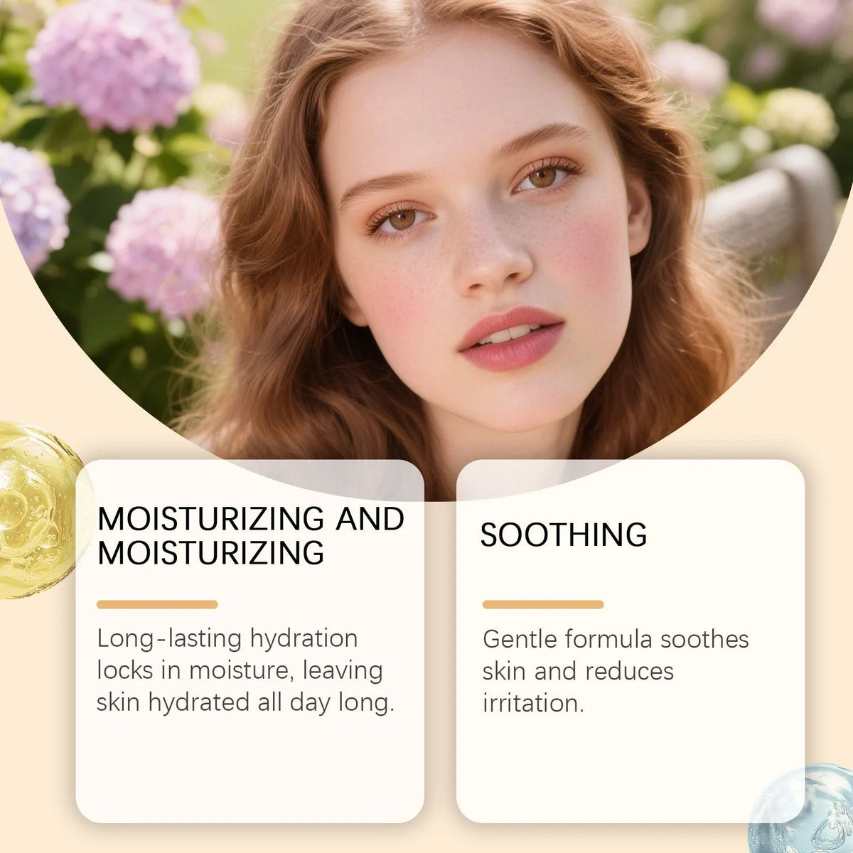 Rice bran moisturizing cream 30g face hydration tub measuring 5.2cm by 4cm