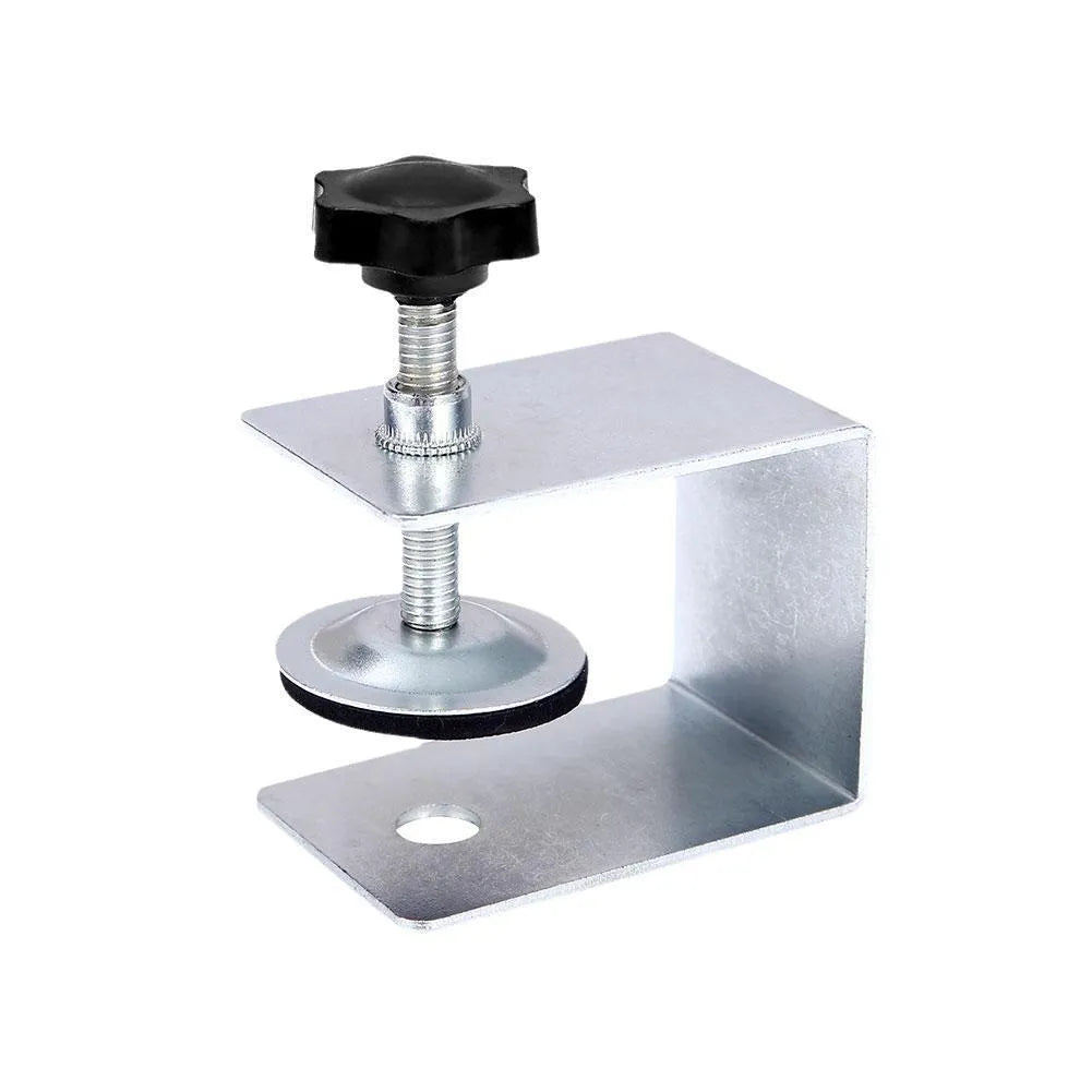 Drawer panel fixing clip with stainless steel and galvanized metal options for wood board mounting