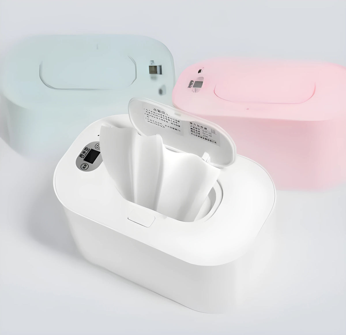 White USB baby wet wipe heater with PC body and constant temperature control