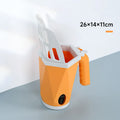 Self-cleaning cat litter scoop in grey, 26x14x11cm PP material, suitable for all cat litter types
