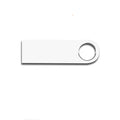Gold USB 2.0 metal flash drive with compact design, 128GB capacity
