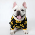 MK9 smile sweater for dogs in black, made of wool, available in sizes from XXS to XXL