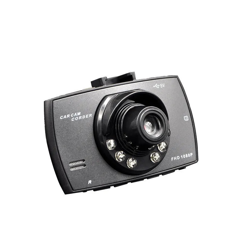 G30 HD car digital video recorder with dual cameras for front and rear recording