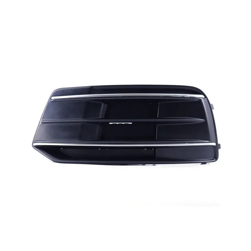 Black ABS plastic front bumper lower grille and fog light frame for Audi Q5 2018-2022
