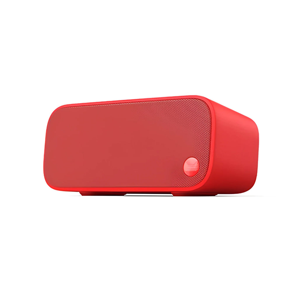 AI intelligent WiFi speaker in plastic bookshelf enclosure with front-firing speakers
