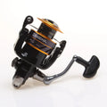Sea fishing spinning reel with front unloading, metal and ABS construction, 2000-4000 series sizes