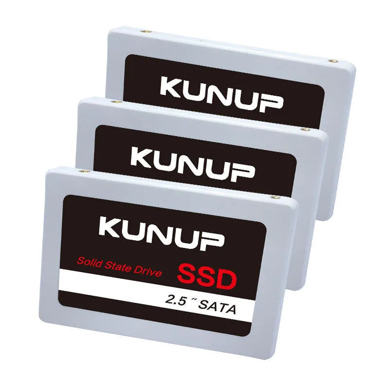 2.5 inch SATA3 SSD 6Gbps solid state drive, 100 x 70 x 7mm, 65g, TLC flash, 8GB to 512GB