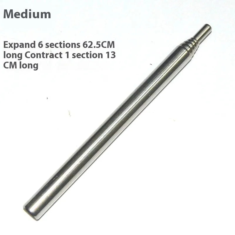 Stainless steel fire blowing stick for camping and picnic cookware