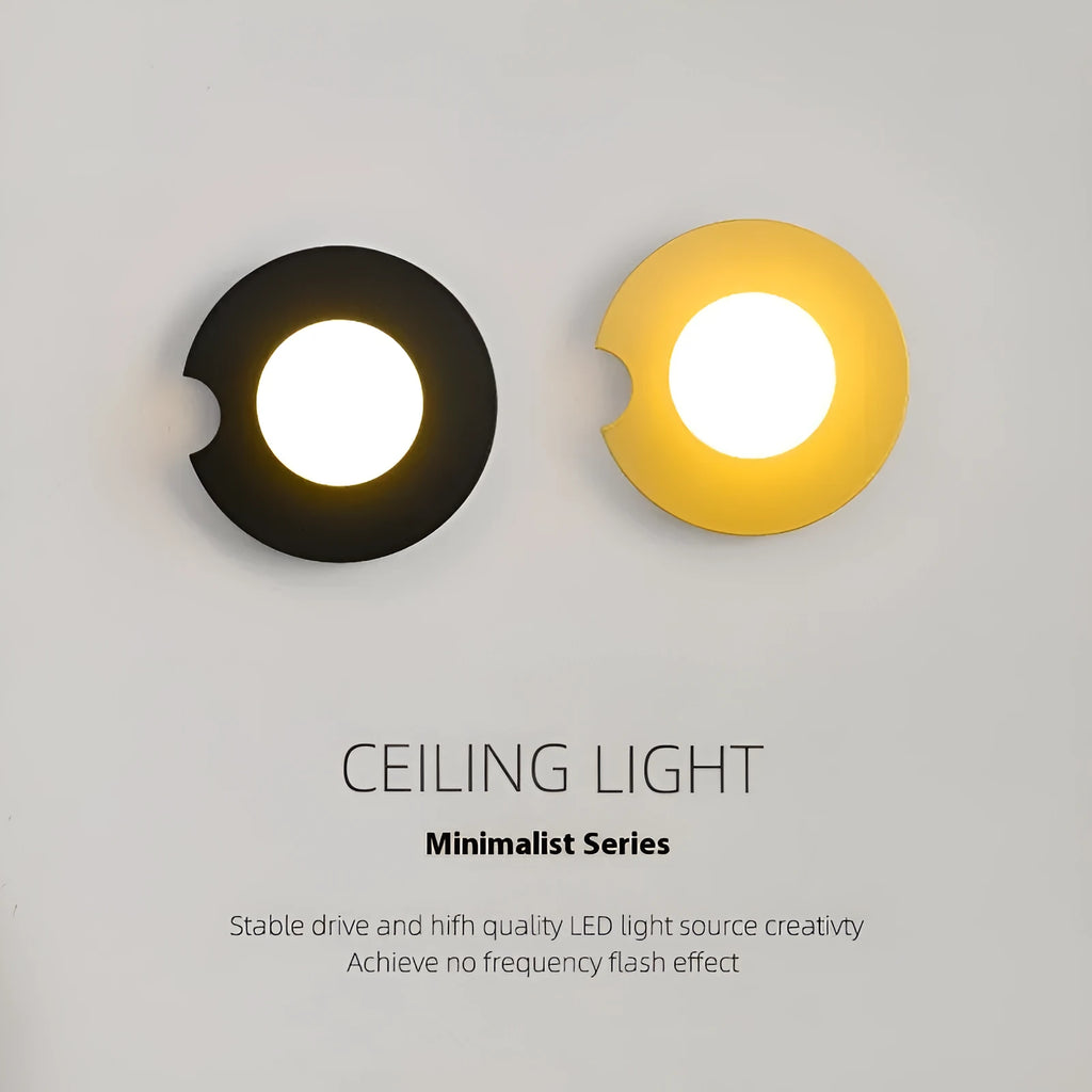 Wall lamp with glass shade for bedroom bedside and background wall decoration, available in black or gold, 220V, 7W light options.