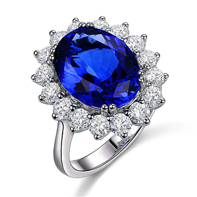 Adjustable opening rhinestone ring with platinum colour finish, 30% silver white copper, geometric unisex style